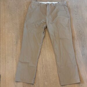 Polo Ralph Lauren Chino stretch classic fit pants tan cotton blend pockets38x32